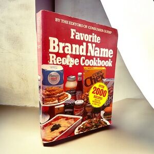 Favorite Brand Name Recipe Cookbook 1981 Consumer Guide 2000+ Recipes PB